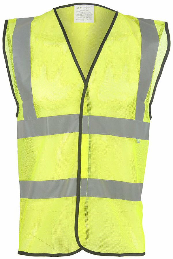 Standard Hi Vis Vests • Safety Vests • PPE Delivered Ltd