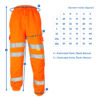 Orange Superior Hi Vis Joggers EN20471 & RIS-3279-TOM photo