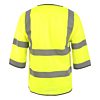 Yellow Hi Vis 3/4 Sleeved Jacket EN20471 photo
