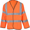 Orange Hi Vis Jacket: Fabric, Flame Retardant & Antistatic photo