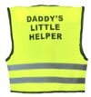 “Daddy’s Little Helper” Yellow Infant Hi Vis Vest photo