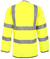 Yellow Hi Vis Zip Jacket EN20471 photo