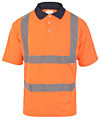 Orange Hi Vis Polo Shirt EN20471 & RIS-3279-TOM photo