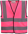 Fuchsia Pink Childrens Hi Vis Vest photo