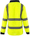 Yellow Sleeved Polo Shirt: NOT Personal Protective Equipment. Fabric, Flame Retardant. Fabric, Antistatic photo