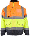 Recovery Hi Vis Padded Bomber Jacket EN20471 photo