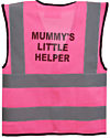 “Mummy’s Little Helper” Fuchsia Pink Childrens Hi Vis Vest photo
