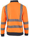 Hi Vis Orange Sweatshirt with Navy Trim EN20471 photo