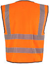 Orange Short Hi Vis Vest EN20471 & RIS-3279-TOM photo