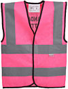 “Grandad’s Little Helper” Fuchsia Pink Childrens Hi Vis Vest photo