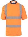 Orange Hi Vis T-Shirt EN20471 & RIS-3279-TOM photo