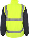 Detachable Sleeved Hi Vis Padded Body Warmer EN20471 photo
