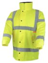 Yellow Hi Vis Padded Parka EN20471 photo