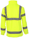 Yellow Hi Vis Fleece Jacket EN20471 photo