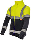Yellow & Navy Two-Tone Polar Fleece Not PPE photo