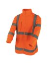 Orange Hi Vis Fleece Jacket EN20471 photo