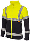 Yellow & Navy Two-Tone Polar Fleece Not PPE photo