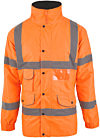 Superior Orange Hi Vis Padded Parka EN20471 & RIS-3279-TOM photo