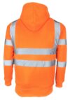 Orange Full Zip Hi Vis Hoodie EN20471 & RIS-3279-TOM photo