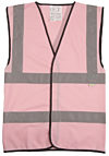Light Pink Hi Vis Vest photo