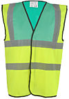 Green & Yellow Hi Vis Vest photo