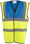 Blue & Yellow Hi Vis Vest photo