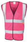 Fuchsia Pink Hi Vis Vest photo