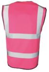 Fuchsia Pink Hi Vis Vest photo