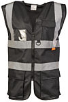 Black Superior Hi Vis Vest photo