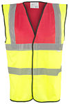 Red & Yellow Hi Vis Vest photo