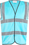 Sky Blue Hi Vis Vest photo