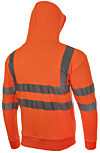 Orange No Zip Hi Vis Hoodie EN20471 & RIS-3279-TOM photo