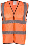 Orange Open Mesh Hi Vis Vest photo