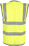 Yellow Open Mesh Hi Vis Vest photo