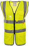 Yellow Superior Hi Vis Vest EN20471 photo