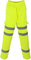 Yellow Superior Hi Vis Joggers EN20471 photo