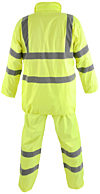 Hi Vis Yellow Rain Suit photo