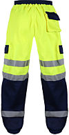 Yellow & Navy Superior Hi Vis Joggers photo