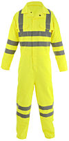 Yellow Hi Vis Overall EN20471 photo