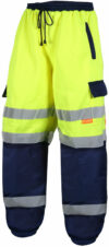 Yellow & Navy Superior Hi Vis Joggers photo