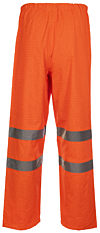 Orange Hi Vis Trousers: Fabric, Flame Retardant & Antistatic photo
