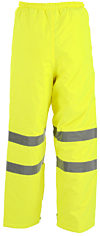 Yellow Padded Work Trousers EN20471 photo