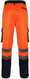 Orange & Navy Combat Work Trousers 31" Leg Not PPE photo
