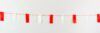 Red/White Caution Marker Hazard Warning Bunting Rope 26m photo