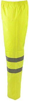 Yellow Hi Vis Trousers: Fabric, Flame Retardant & Antistatic photo