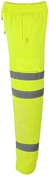 Yellow Superior Hi Vis Joggers EN20471 photo