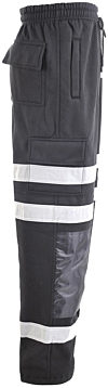 Black Superior Hi Vis Joggers photo