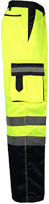 Yellow & Navy Combat Work Trousers 31" Leg Not PPE photo