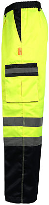 Yellow & Navy Combat Work Trousers 31" Leg Not PPE photo