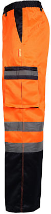 Orange & Navy Combat Work Trousers 31" Leg Not PPE photo